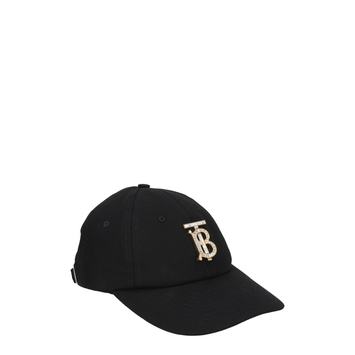 Burberry Schwarze Baumwollkappe (Baseball-Cap)