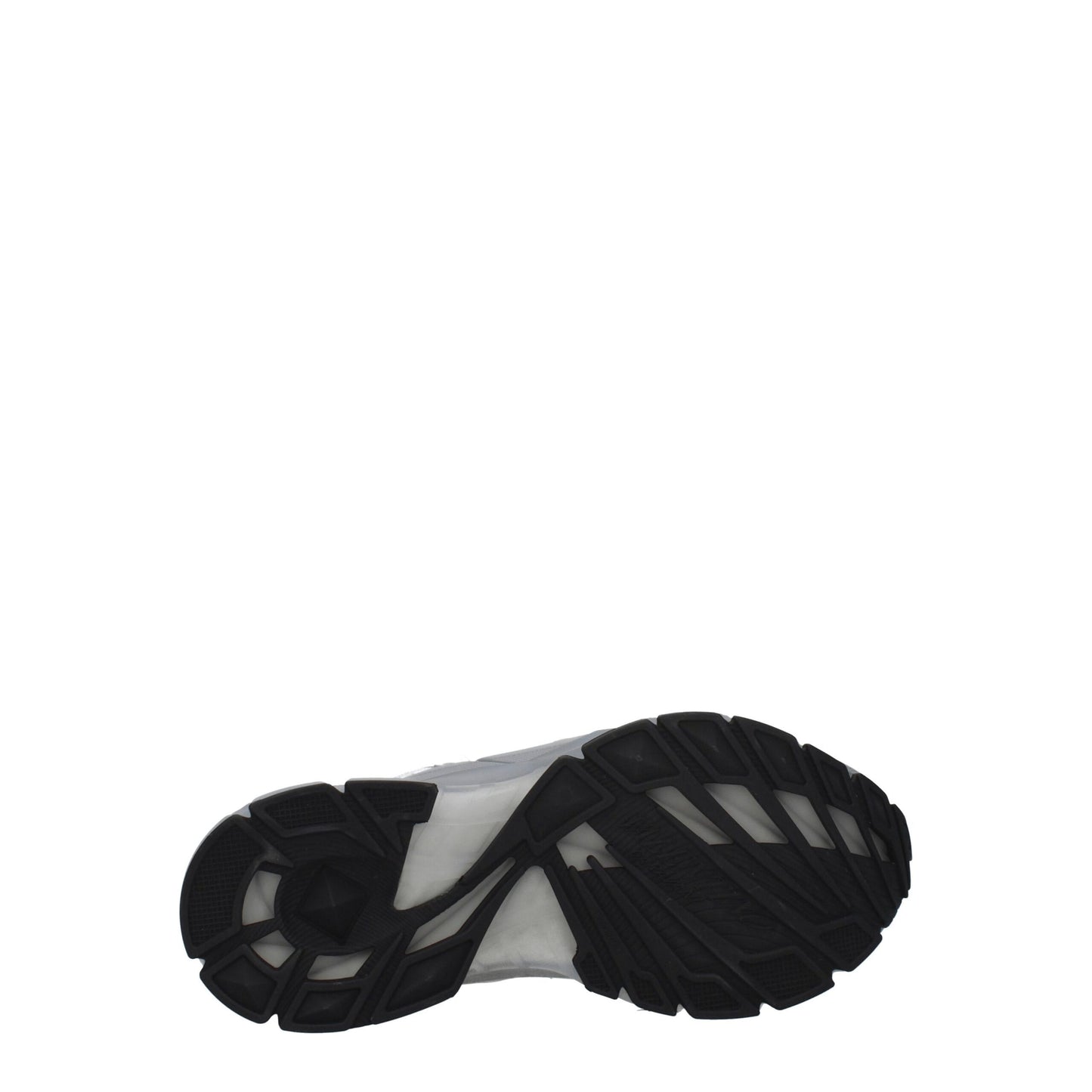 Valentino Garavani Graue Sportliche Turnschuhe aus Stoff