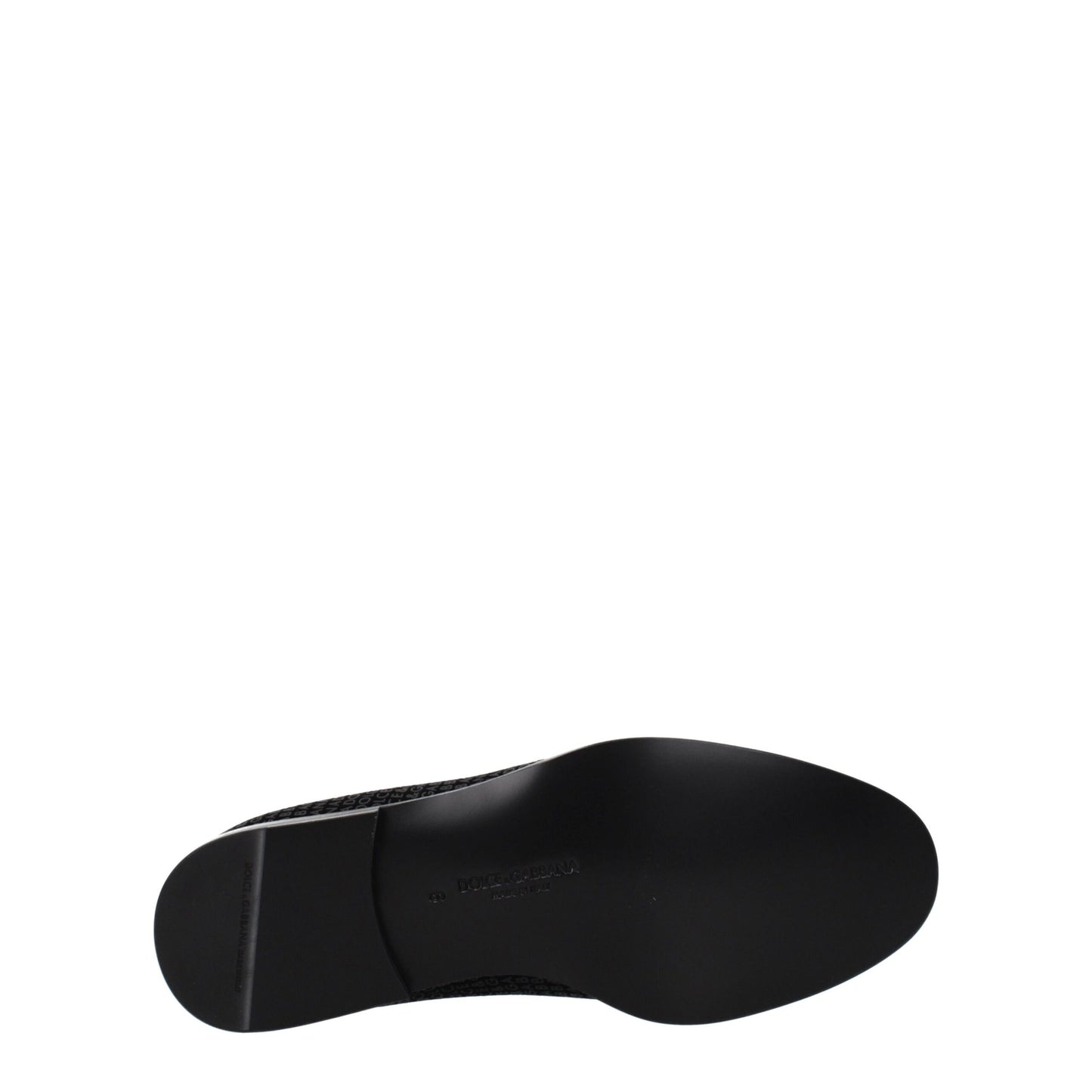 Dolce & Gabbana Slipper aus schwarzem Samt