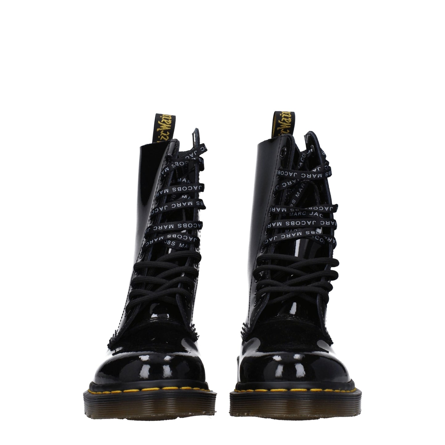 Dr. Martens Schwarze Lederstiefeletten