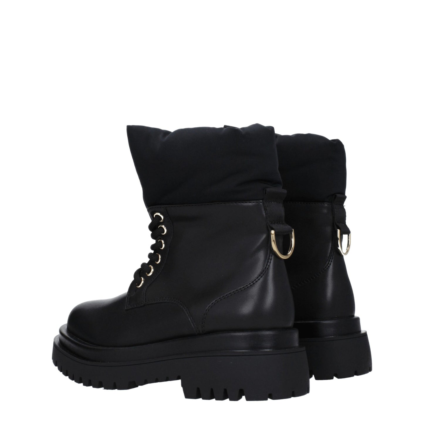 Versace Jeans Schwarze Polyethylen-Stiefel
