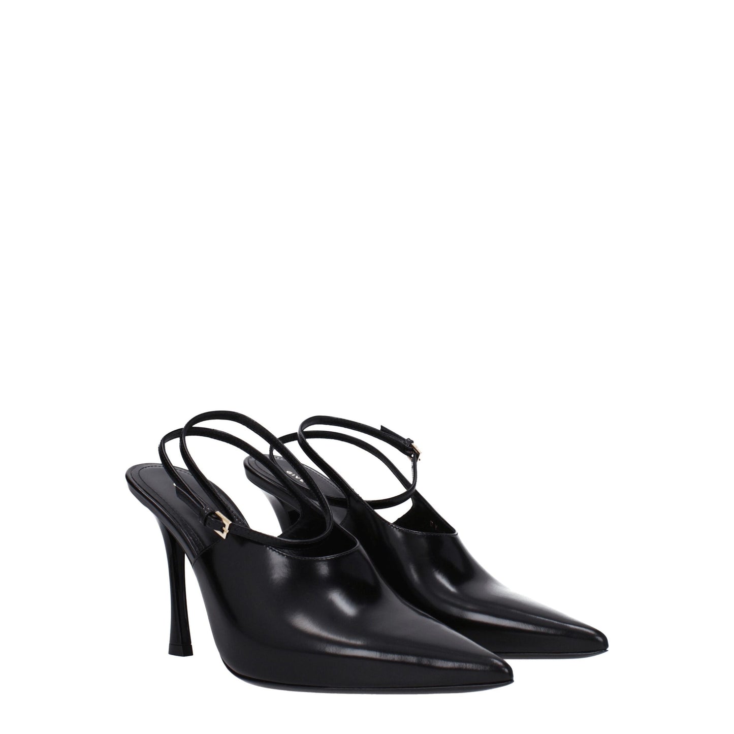 Givenchy Schwarze Leder-Pumps