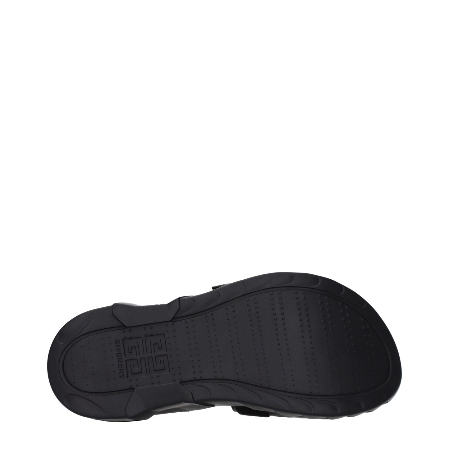 Givenchy Schwarze Stoff-Pantoffeln