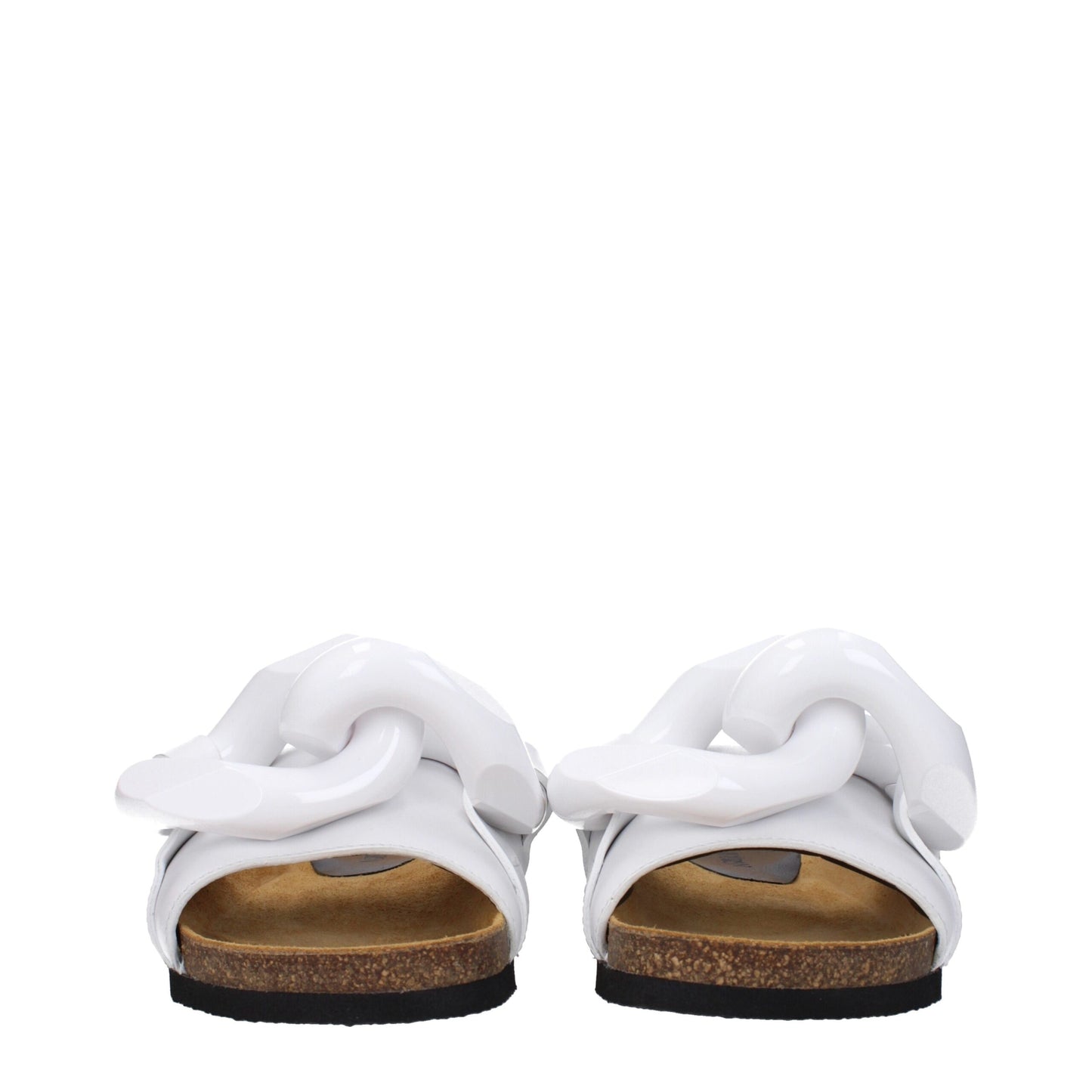 Jw Anderson Weiße Lederslipper