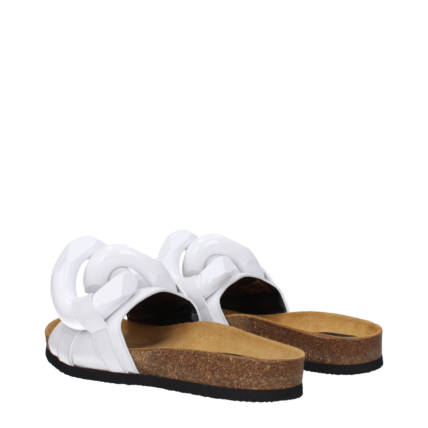 Jw Anderson Weiße Lederslipper