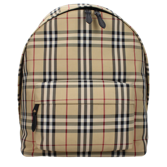 Burberry Beiger Stoffrucksack