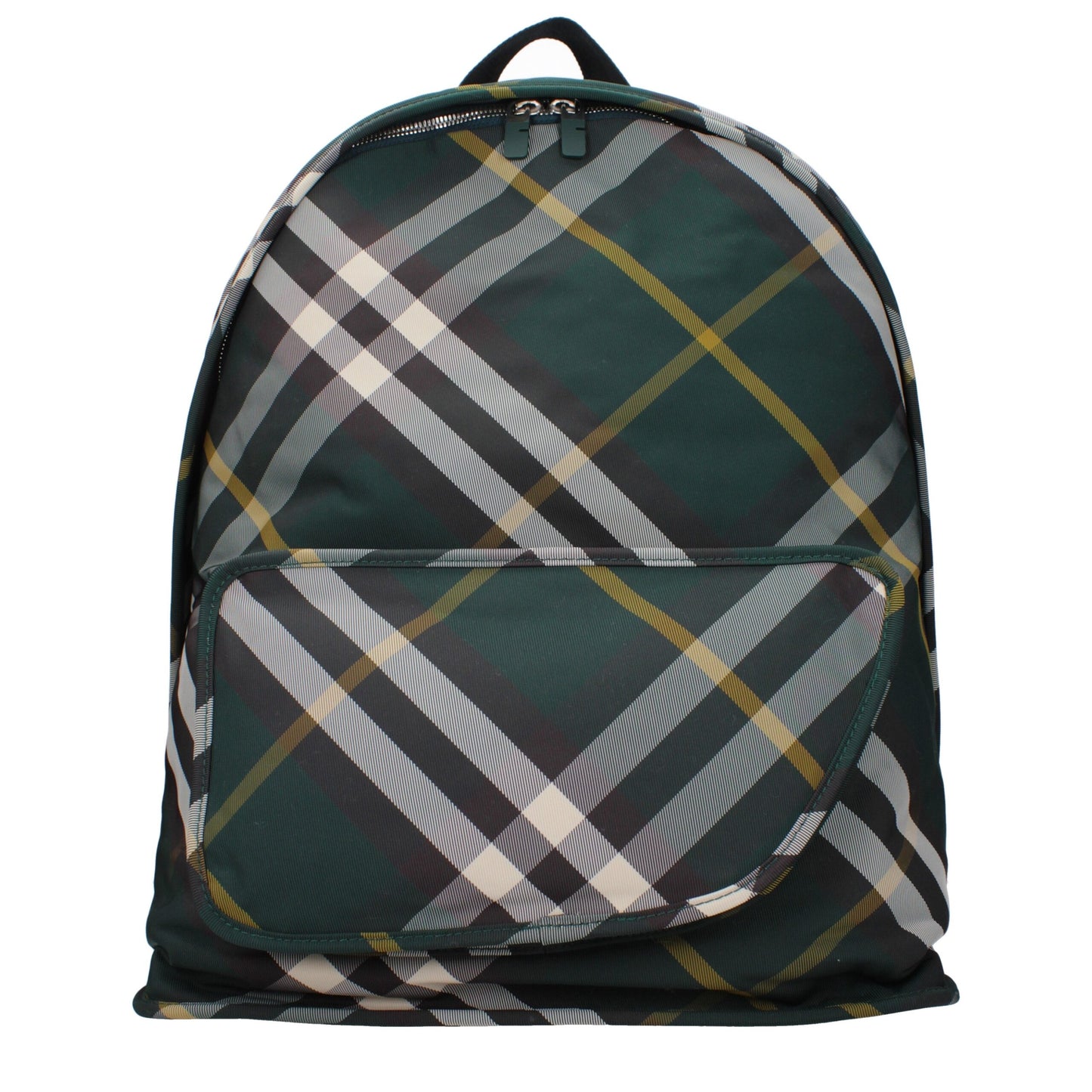 Burberry Grüner Stoffrucksack