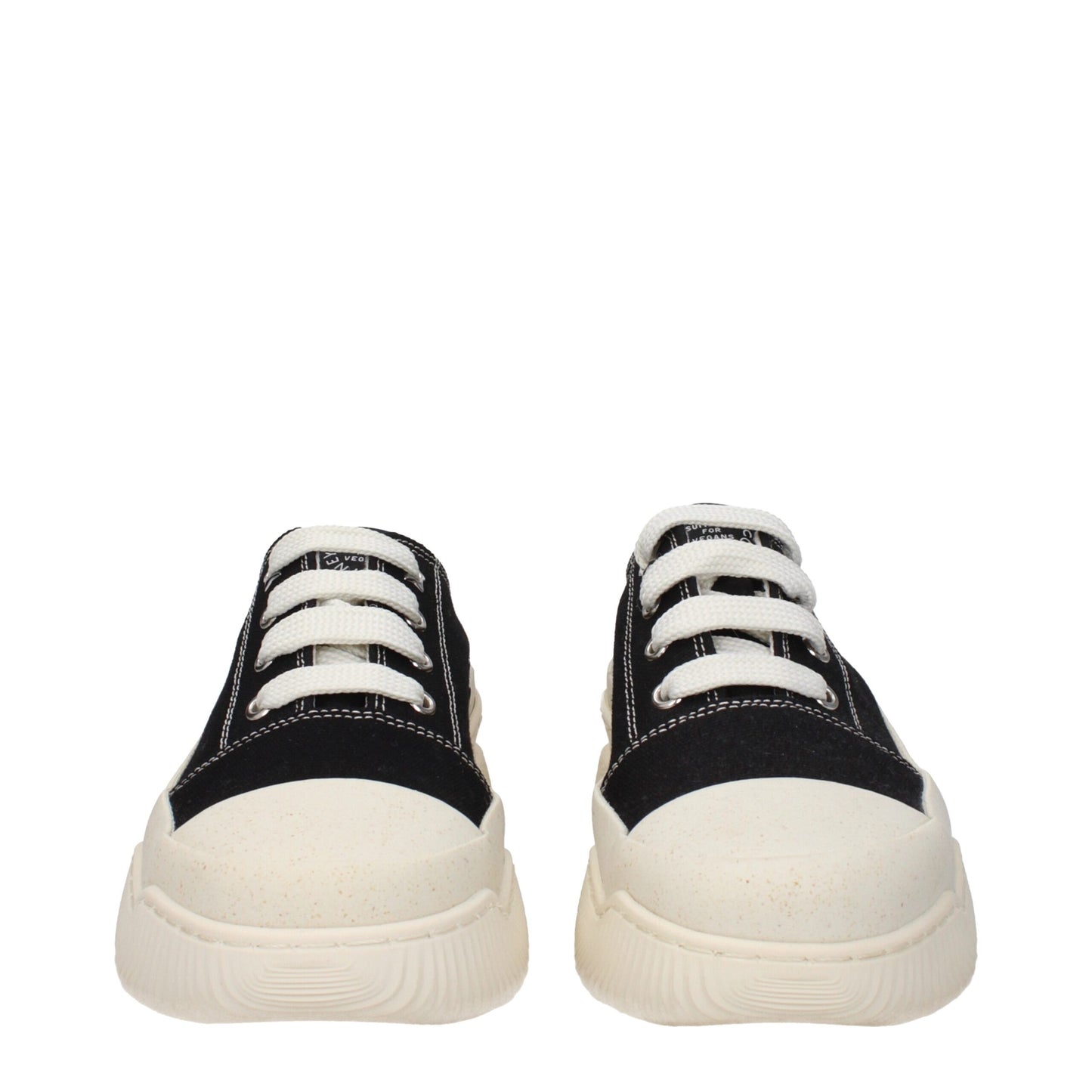Stella McCartney Schwarzer Stoff Chunky Sneakers