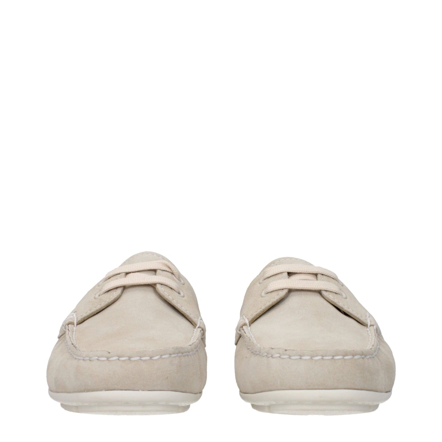 Prada Graue Leder Slipper