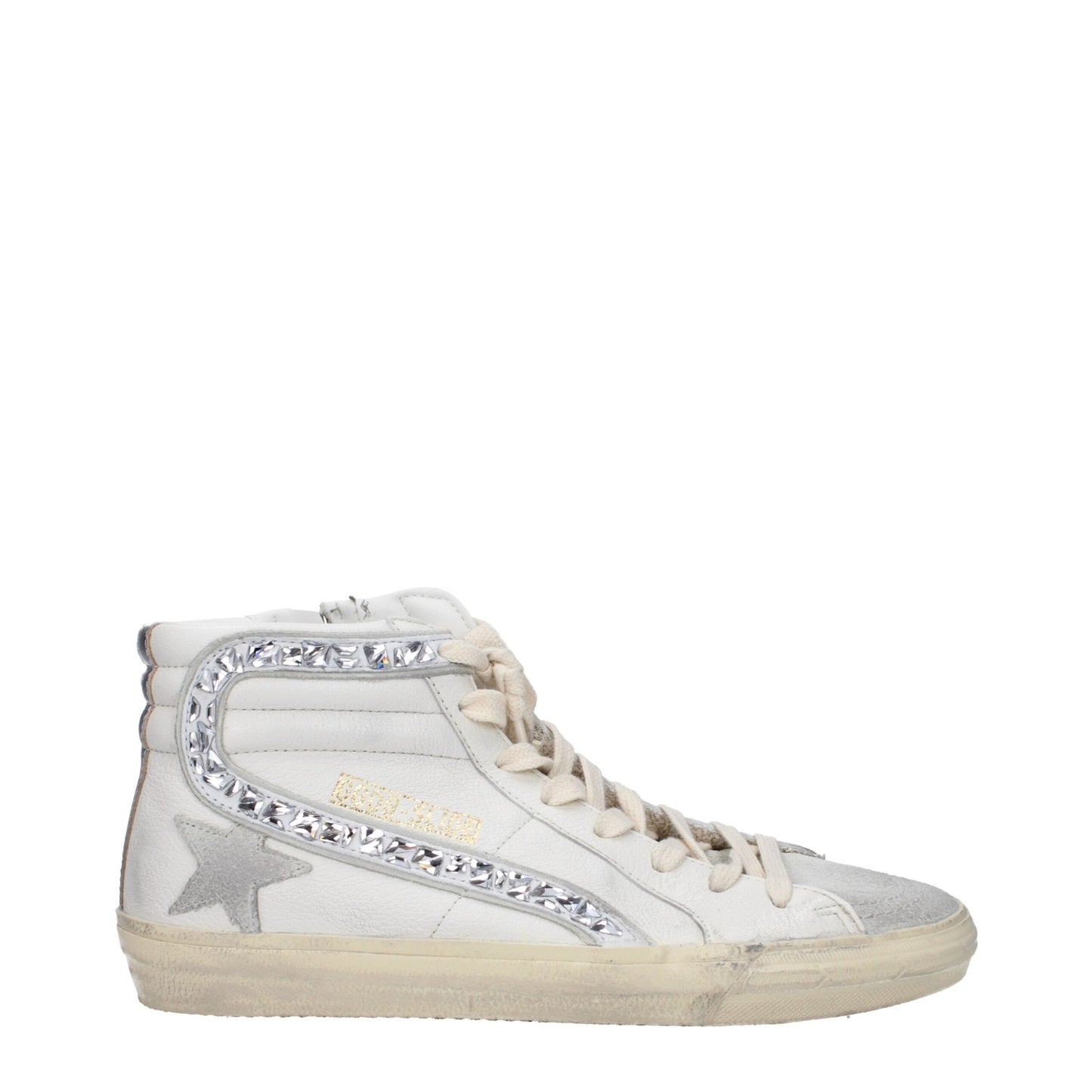 Golden Goose Weiße High-Top Sneakers aus Leder