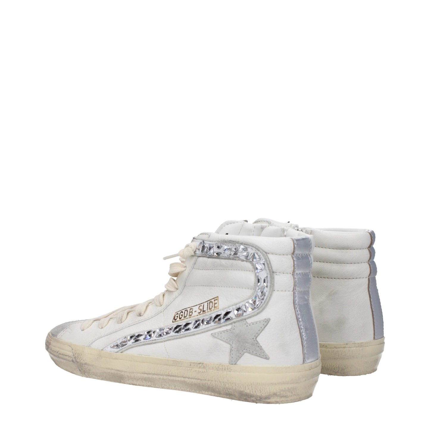 Golden Goose Weiße High-Top Sneakers aus Leder