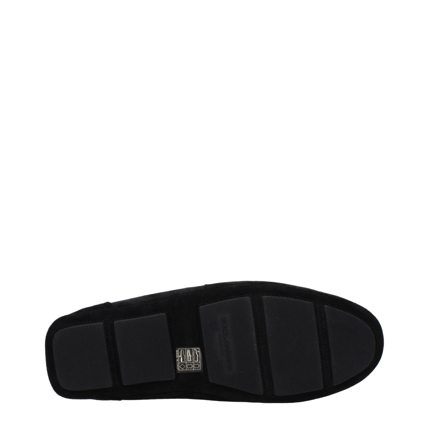 Dolce & Gabbana Schwarze Leder Slipper