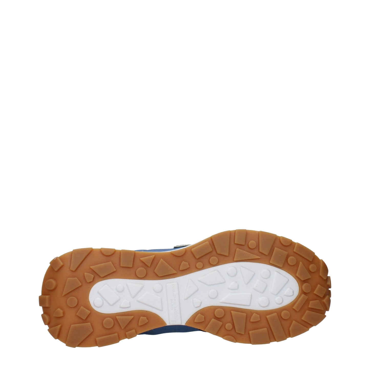 Philippe Model Sportliche Turnschuhe aus blauem Stoff