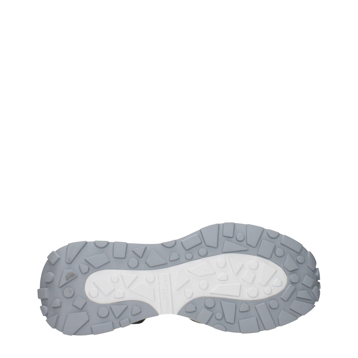 Philippe Model Weißer Stoff Sportliche Turnschuhe