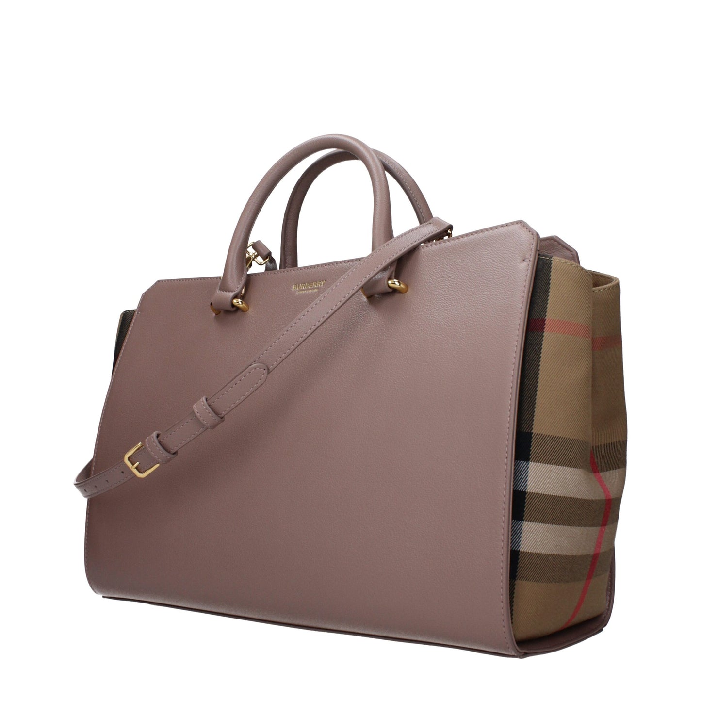 Burberry Elegante Handtasche aus Grauem Leder