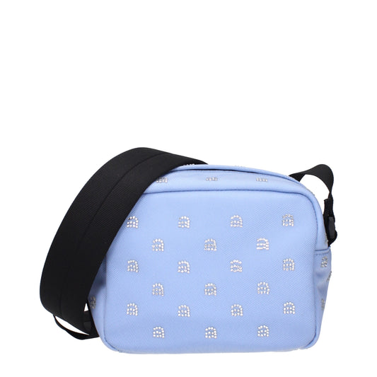 Alexander Wang Hellblaue Stoff-Crossbody-Tasche