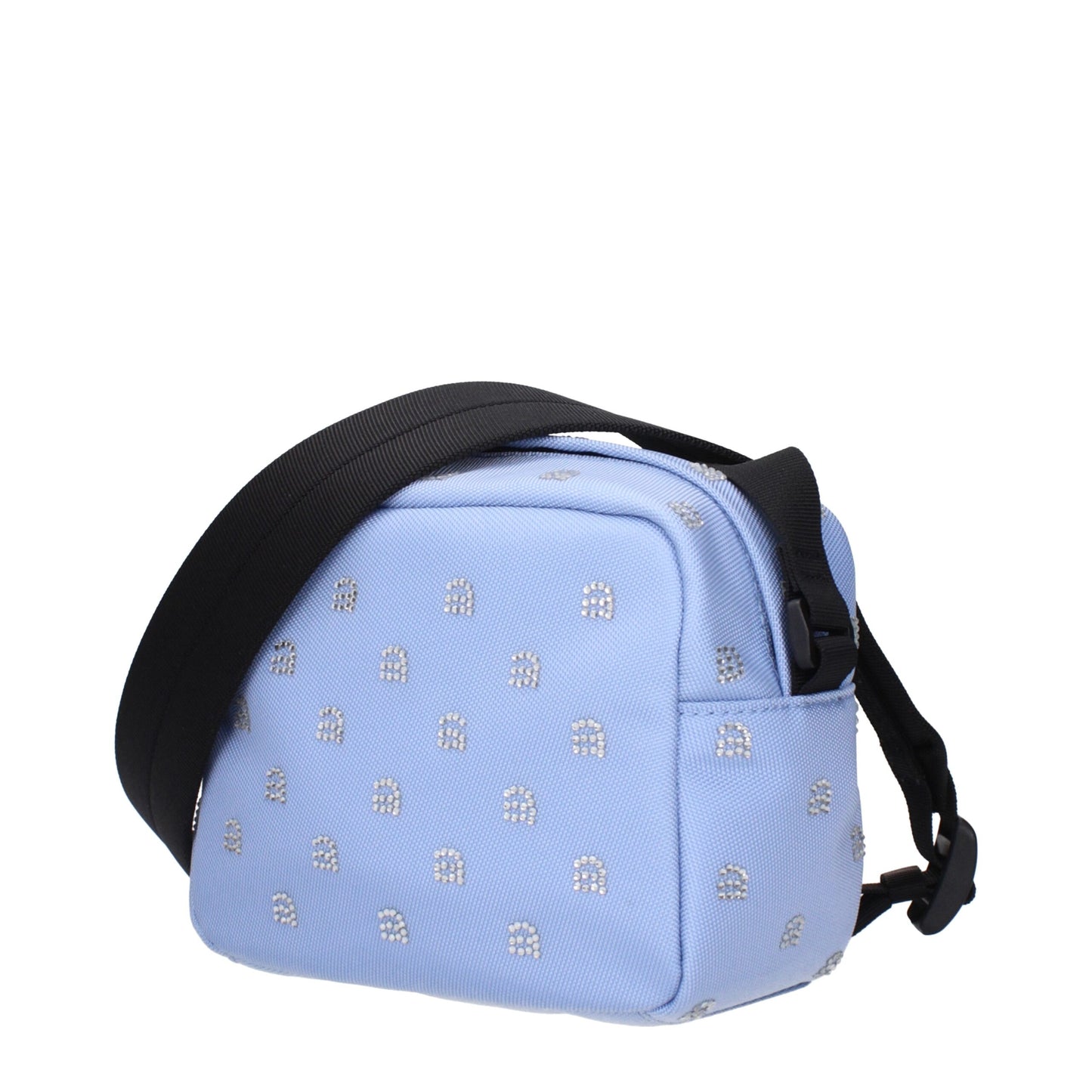 Alexander Wang Hellblaue Stoff-Crossbody-Tasche