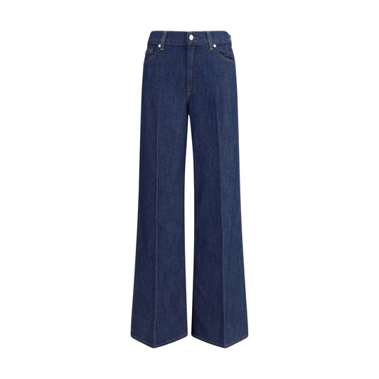 7FOR Blaue Baumwoll-Jeans aus Denim