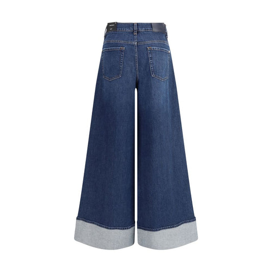 7FOR Blaue Baumwoll-Jeans aus Denim