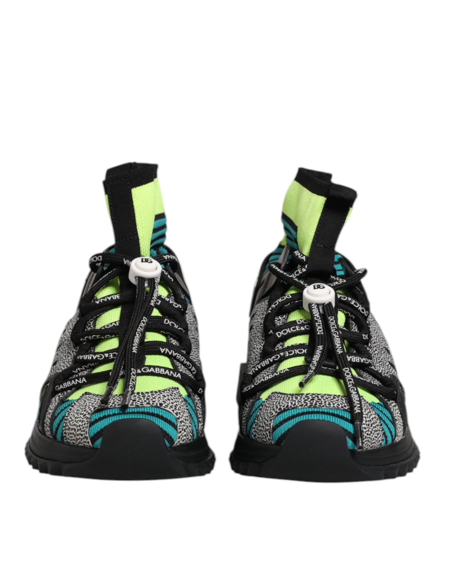 Dolce & Gabbana Multicolor Sorrento Socken Männer Turnschuhe Schuhe