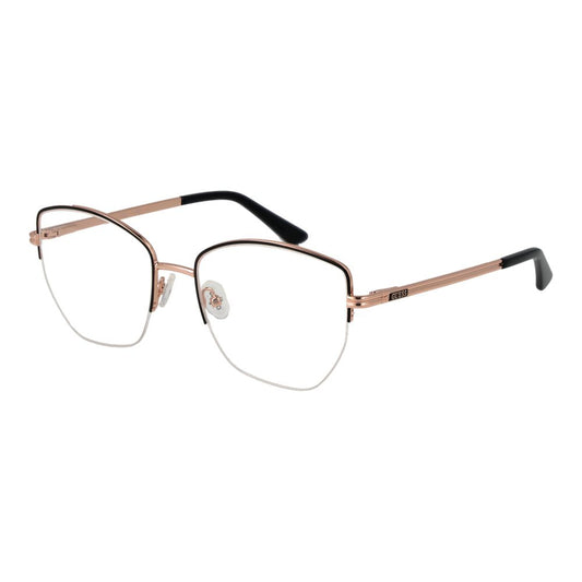 Guess Metallbrille mit Halbrand in Schwarz