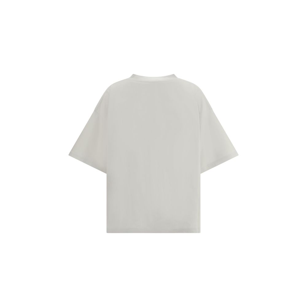 Balenciaga Graues Baumwoll-T-Shirt
