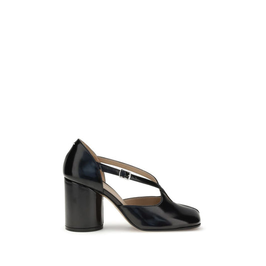 Margiela Schwarze Kalbshaut Bos Taurus High Heels