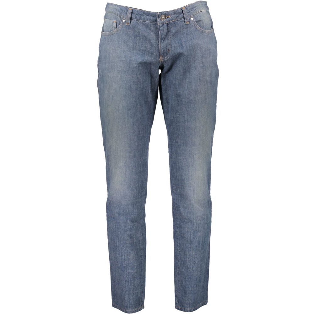 Costume National Blaue Baumwoll-Jeans für Frauen