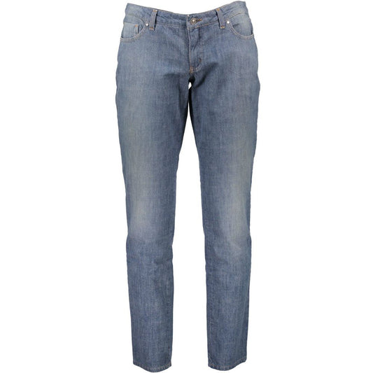 Costume National Blaue Baumwoll-Jeans für Frauen