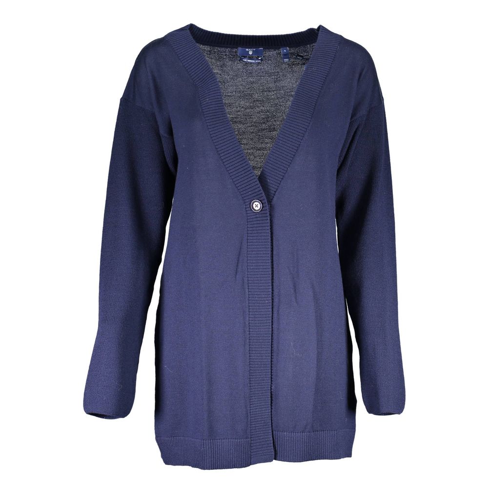 Gant Blauer Pullover aus Wolle