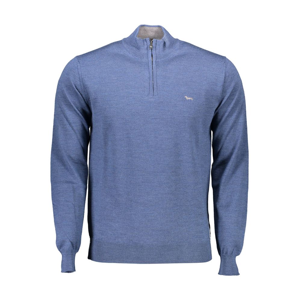 Harmont & Blaine Blauer Pullover aus Wolle