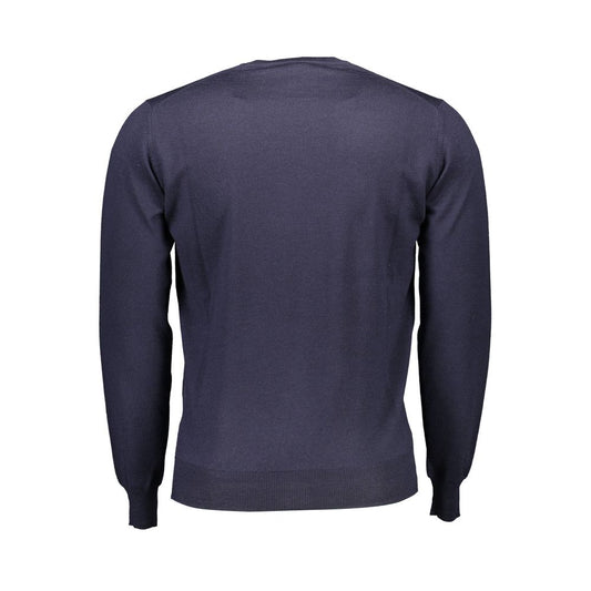 Harmont & Blaine Blauer Pullover aus Wolle