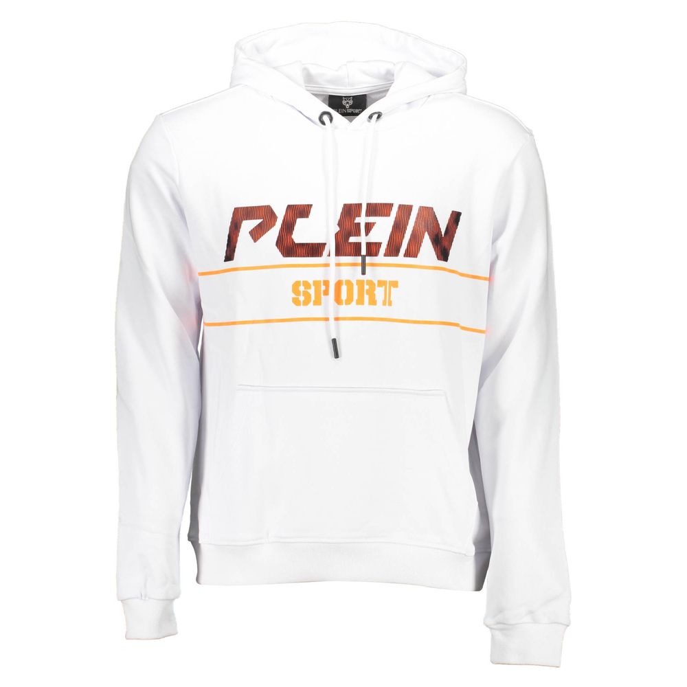 Plein Sport Weißes Baumwoll-Sweatshirt