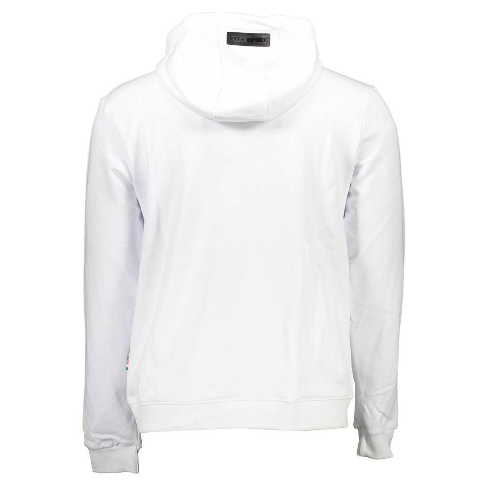Plein Sport Weißes Baumwoll-Sweatshirt