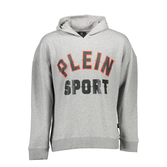 Plein Sport Graues Baumwoll-Sweatshirt