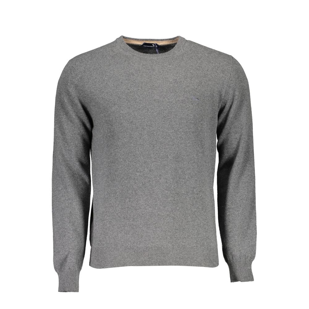 Harmont & Blaine Grauer Pullover aus Wolle