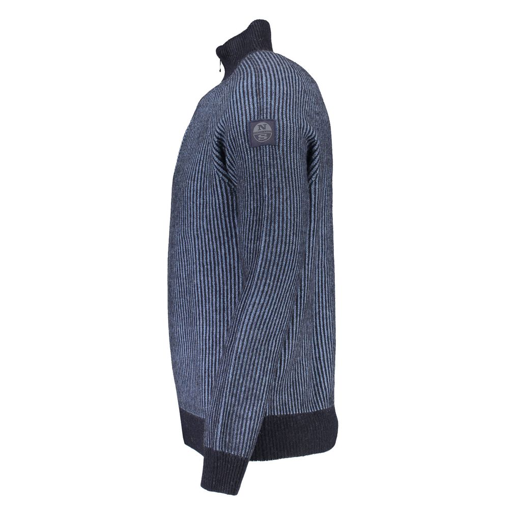 North Sails Blauer Pullover aus Wolle