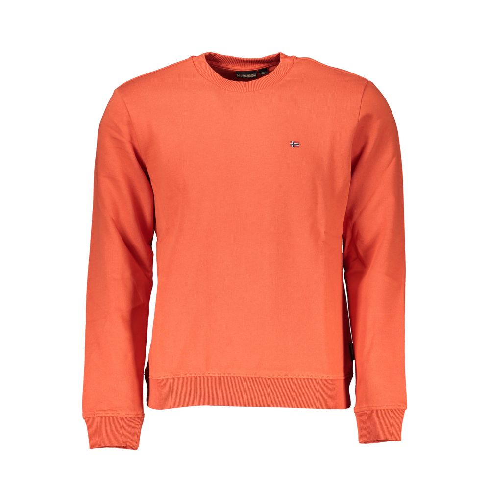 Napapijri Rotes Baumwoll-Sweatshirt