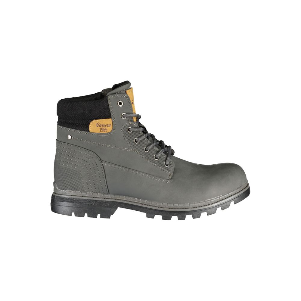 Carrera Grauer Polyester Herrenstiefel