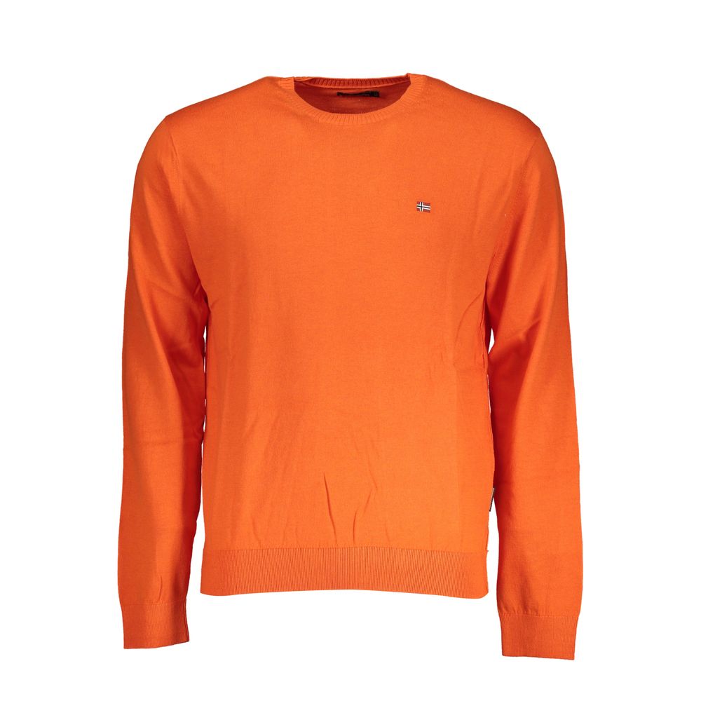Napapijri Roter Baumwollpullover