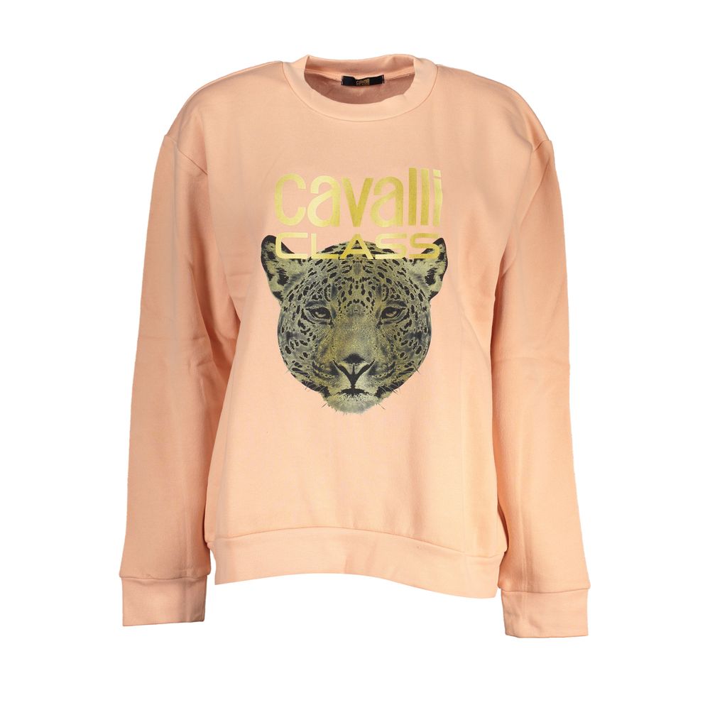 Cavalli Class Rosa Baumwolle Frauen Pullover