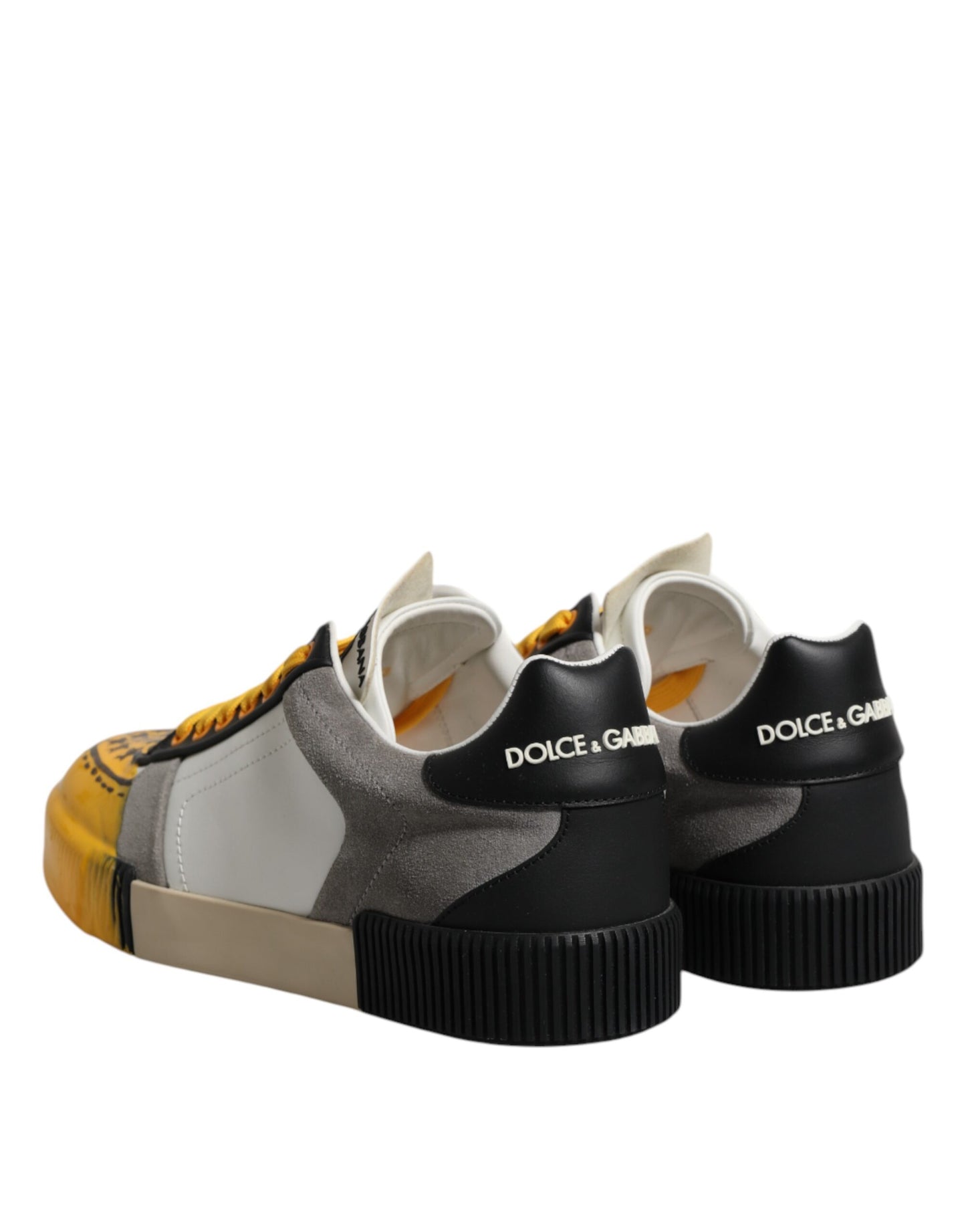 Dolce & Gabbana Multicolor MIAMI Low Top Turnschuhe Schuhe