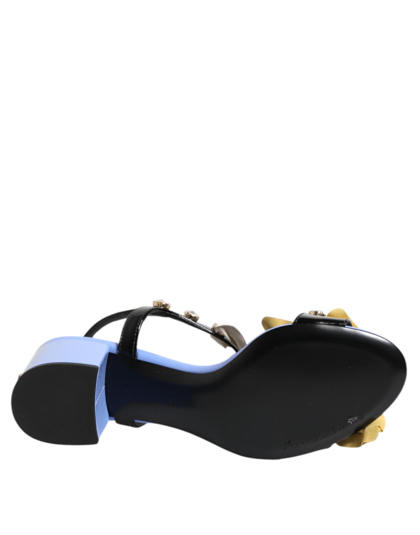 Dolce & Gabbana Multicolor Floral Crystal KEIRA Sandalen Schuhe