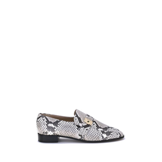 Ferragamo Bunte Slipper aus Ziegenleder