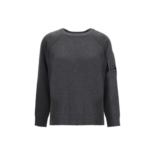 C.P. Company Grauer Woll-Sweatshirt