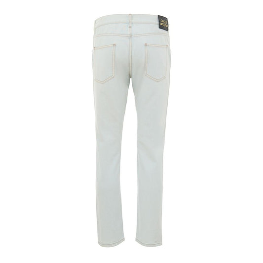 Gucci Entspannte Jeans aus blauem Baumwoll-Denim