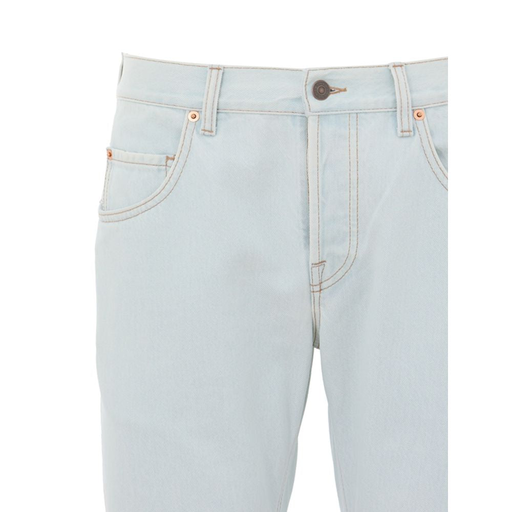 Gucci Entspannte Jeans aus blauem Baumwoll-Denim