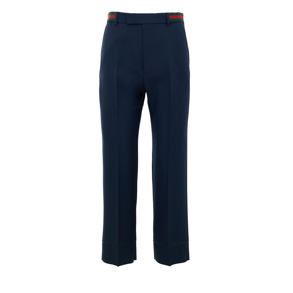 Gucci Blaue Baumwoll-Chinos