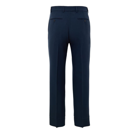 Gucci Blaue Baumwoll-Chinos
