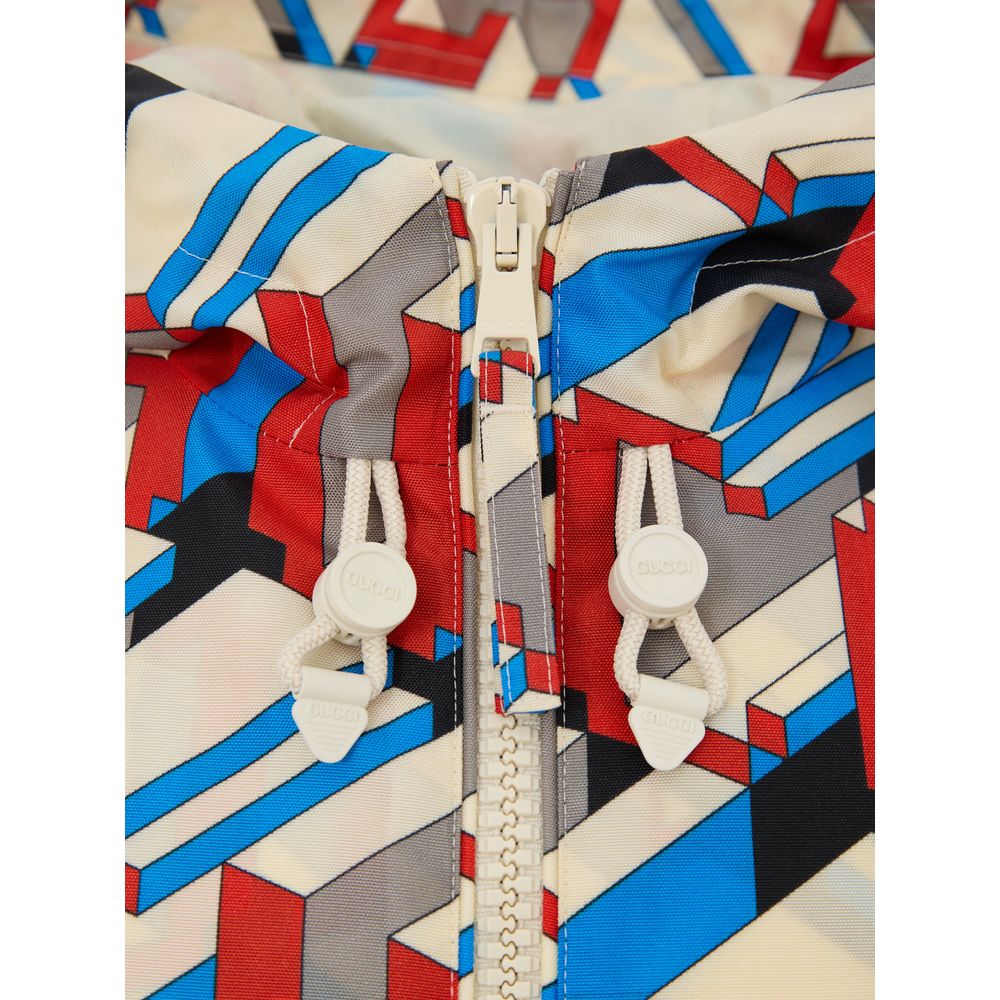 Gucci Bunte Polyamid-Jacke